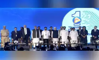 తెలంగాణ రైజింగ్ గ్లోబల్ ఇన్వెస్టర్స్ సమిట్ ఘనంగా ప్రారంభం: 154 దేశాల నుంచి ప్రతినిధుల హాజరు