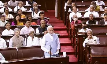 TMC MP Raises Slogan in Lok Sabha: లోక్సభలో తృణమూల్ ఎంపీ నినాదం: “బంకిం దా కాదు.. బంకిం బాబు” – ప్రధాని ప్రసంగానికి అడ్డంకి TMC MP Raises Slogan in Lok Sabha: లోక్సభలో తృణమూల్ ఎంపీ నినాదం: “బంకిం దా కాదు.. బంకిం బాబు” – ప్రధాని ప్రసంగానికి అడ్డంకి