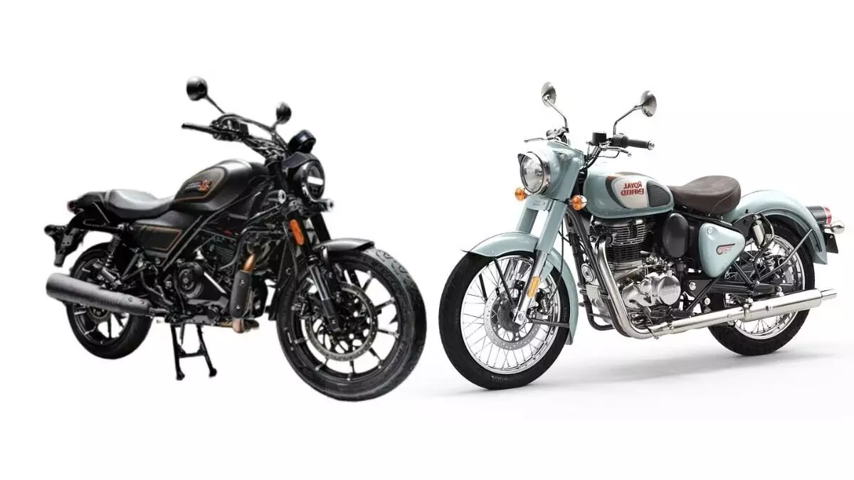 Harley-Davidson X440 T vs Royal Enfield Classic 350:రెండు రెట్రో బైక్ల మధ్య అసలు సిసలు పోరు..హార్లే X440 T లేదా రాయల్ ఎన్ఫీల్డ్ క్లాసిక్ 350.. ఏది బెస్ట్? Harley-Davidson X440 T vs Royal Enfield Classic 350:రెండు రెట్రో బైక్ల మధ్య అసలు సిసలు పోరు..హార్లే X440 T లేదా రాయల్ ఎన్ఫీల్డ్ క్లాసిక్ 350.. ఏది బెస్ట్?