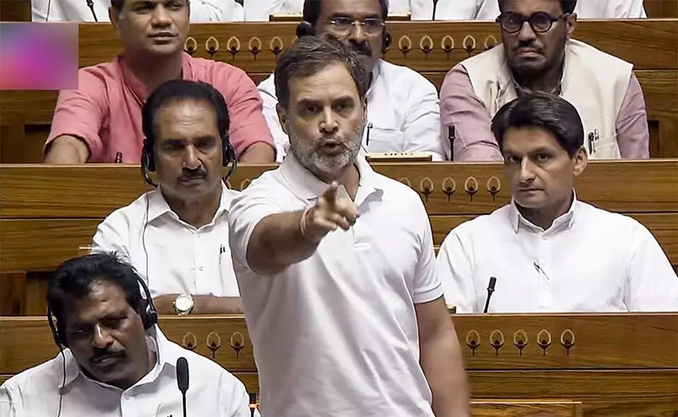 Rahul Gandhi Raises Three Key Questions: రాహుల్ గాంధీ: ఎన్నికల సంస్కరణల చర్చల్లో లోక్సభలో మూడు కీలక ప్రశ్నలు Rahul Gandhi Raises Three Key Questions: రాహుల్ గాంధీ: ఎన్నికల సంస్కరణల చర్చల్లో లోక్సభలో మూడు కీలక ప్రశ్నలు