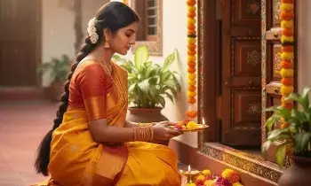 Dwara Lakshmi Puja: ద్వార లక్ష్మీ పూజ చేస్తే ఆర్థిక సమస్యలు తొలగిపోతాయా? Dwara Lakshmi Puja: ద్వార లక్ష్మీ పూజ చేస్తే ఆర్థిక సమస్యలు తొలగిపోతాయా?