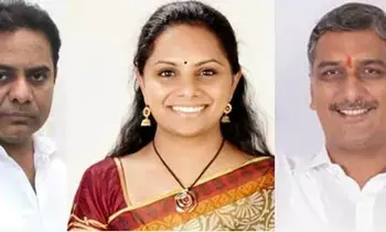 Kavitha Criticizes: కవిత విమర్శ: “ఇక్కడ పందికొక్కుల్లా దోపిడి” Kavitha Criticizes: కవిత విమర్శ: “ఇక్కడ పందికొక్కుల్లా దోపిడి”