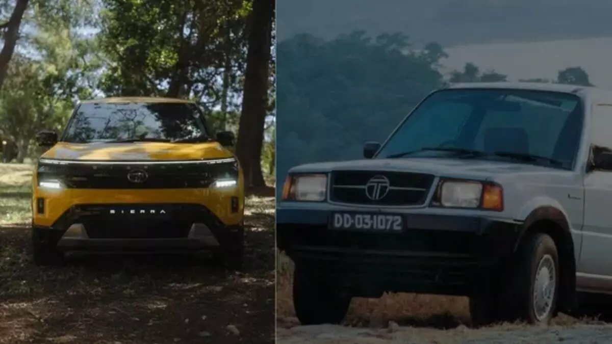 Tata Sierra : టాటా నుంచి మరో ధమాకా.. 7-సీటర్ రూపంలో రానున్న సియెర్రా Tata Sierra : టాటా నుంచి మరో ధమాకా.. 7-సీటర్ రూపంలో రానున్న సియెర్రా