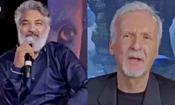 S.S. Rajamouli Interacts with James Cameron: జేమ్స్ కామెరూన్తో ముచ్చటించిన ఎస్.ఎస్. రాజమౌళి.. S.S. Rajamouli Interacts with James Cameron: జేమ్స్ కామెరూన్తో ముచ్చటించిన ఎస్.ఎస్. రాజమౌళి..