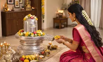 Silver Shivalingam:ఇంట్లో వెండి శివలింగం ఉంటే.. ఈ రెండు గ్రహాల దోషాలు మాయం Silver Shivalingam:ఇంట్లో వెండి శివలింగం ఉంటే.. ఈ రెండు గ్రహాల దోషాలు మాయం