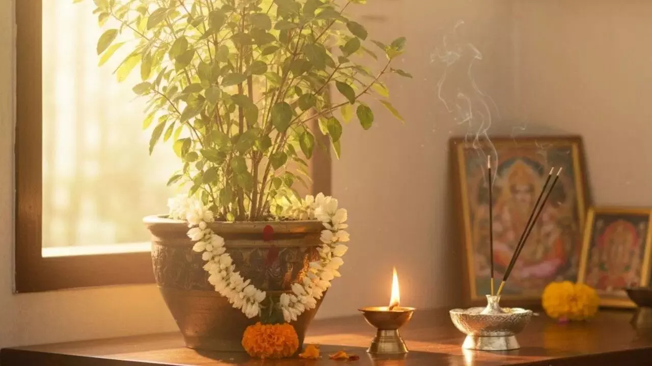 Idols Not Be Near the Tulasi Plant: తులసి కోట దగ్గర ఆ విగ్రహాలు అస్సలు ఉండకూడదా? పురాణాలు ఏం చెబుతున్నాయి? Idols Not Be Near the Tulasi Plant: తులసి కోట దగ్గర ఆ విగ్రహాలు అస్సలు ఉండకూడదా? పురాణాలు ఏం చెబుతున్నాయి?