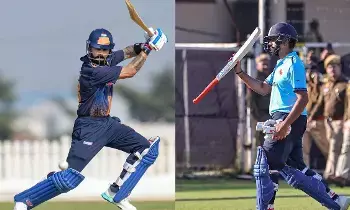 Vijay Hazare Trophy: విజయ్ హజారే ట్రోఫీలో రోహిత్,కోహ్లీ సెంచరీల మోత Vijay Hazare Trophy: విజయ్ హజారే ట్రోఫీలో రోహిత్,కోహ్లీ సెంచరీల మోత