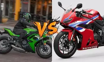 Ninja 650 vs Honda CBR 650R: రోడ్డుపై దూసుకెళ్లే స్పీడ్ కింగ్స్.. ఈ రెండింటిలో ఏది మీ క్రష్? Ninja 650 vs Honda CBR 650R: రోడ్డుపై దూసుకెళ్లే స్పీడ్ కింగ్స్.. ఈ రెండింటిలో ఏది మీ క్రష్?