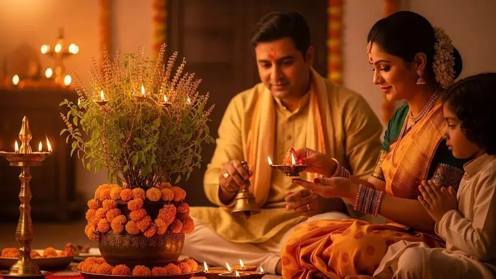 Tulasi Pooja: తులసి పూజ: సాయంత్రం వేళ ఈ తప్పులు చేస్తున్నారా? Tulasi Pooja: తులసి పూజ: సాయంత్రం వేళ ఈ తప్పులు చేస్తున్నారా?