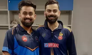 Left-arm spinner Vishal Jaiswal: ఈ క్షణాన్ని నేను ఎప్పటికీ గుర్తుంచుకుంటా Left-arm spinner Vishal Jaiswal: ఈ క్షణాన్ని నేను ఎప్పటికీ గుర్తుంచుకుంటా