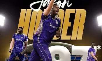 Jason Holder Creates Sensation: జేసన్ హోల్డర్ సంచలనం.. T20 చరిత్రలో సరికొత్త ప్రపంచ రికార్డు! Jason Holder Creates Sensation: జేసన్ హోల్డర్ సంచలనం.. T20 చరిత్రలో సరికొత్త ప్రపంచ రికార్డు!