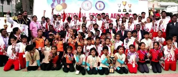 National Sports Aerobics Champion: నేషనల్ స్పోర్ట్స్ ఎరోబిక్స్ విన్నర్ గా తెలంగాణ National Sports Aerobics Champion: నేషనల్ స్పోర్ట్స్ ఎరోబిక్స్ విన్నర్ గా తెలంగాణ