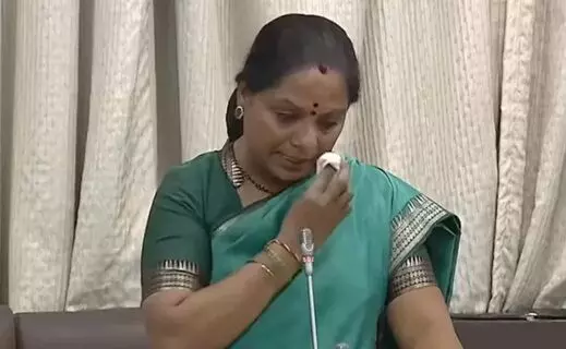 Kavitha’s Allegation: కవిత ధ్వజం: భారాసకు నైతికత లేదు.. ఆత్మగౌరవ యుద్ధమిది! Kavitha’s Allegation: కవిత ధ్వజం: భారాసకు నైతికత లేదు.. ఆత్మగౌరవ యుద్ధమిది!
