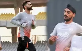 The Mimicry Angle in Kohli: కోహ్లీలోని మిమిక్రీ యాంగిల్: ఈసారి అర్ష్దీప్ను వదల్లేదుగా.. The Mimicry Angle in Kohli: కోహ్లీలోని మిమిక్రీ యాంగిల్: ఈసారి అర్ష్దీప్ను వదల్లేదుగా..