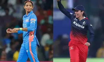Womens Premier League (WPL) 2026: డబ్ల్యూపీఎల్ లో ఆర్సీబీ బోణీ..ముంబైపై గ్రాండ్ విక్టరీ Womens Premier League (WPL) 2026: డబ్ల్యూపీఎల్ లో ఆర్సీబీ బోణీ..ముంబైపై గ్రాండ్ విక్టరీ