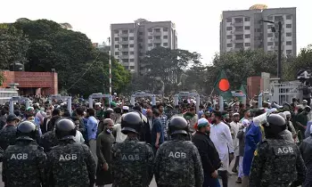 Attacks on Hindus in Bangladesh: బంగ్లాదేశ్లో హిందువులపై దాడులు: ప్రత్యేక పోలింగ్ బూత్లు ఏర్పాటు చేయాలని హిందూ సంఘం డిమాండ్ Attacks on Hindus in Bangladesh: బంగ్లాదేశ్లో హిందువులపై దాడులు: ప్రత్యేక పోలింగ్ బూత్లు ఏర్పాటు చేయాలని హిందూ సంఘం డిమాండ్