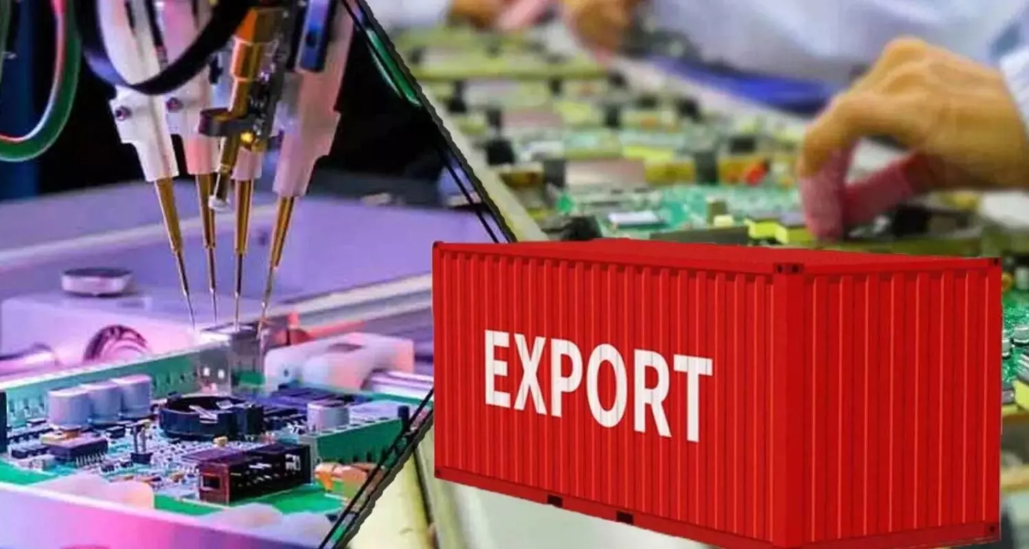 Electronics Exports : ఎలక్ట్రానిక్స్ రంగంలో భారత్ విశ్వరూపం..రూ.4లక్షల కోట్ల ఎగుమతులతో ప్రపంచం షాక్ Electronics Exports : ఎలక్ట్రానిక్స్ రంగంలో భారత్ విశ్వరూపం..రూ.4లక్షల కోట్ల ఎగుమతులతో ప్రపంచం షాక్