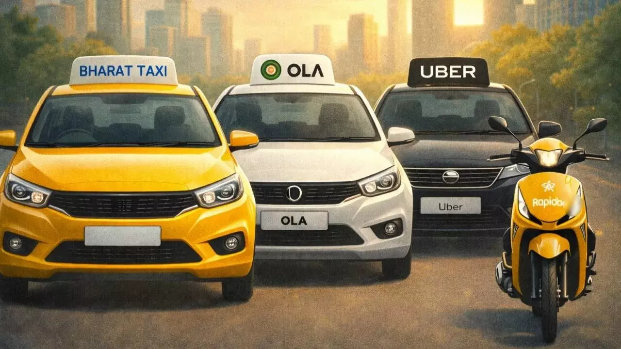 Bharat Taxi App : 30 శాతం తక్కువ ధరకే క్యాబ్ ప్రయాణం..భారత్ టాక్సీ యాప్ ధాటికి ప్రైవేట్ దిగ్గజాలు బెంబేలు Bharat Taxi App : 30 శాతం తక్కువ ధరకే క్యాబ్ ప్రయాణం..భారత్ టాక్సీ యాప్ ధాటికి ప్రైవేట్ దిగ్గజాలు బెంబేలు
