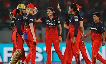 Womens Premier League (WPL) 2026: ఆర్సీబీ హ్యాట్రిక్..గుజరాత్ పై ఘన విజయం Womens Premier League (WPL) 2026: ఆర్సీబీ హ్యాట్రిక్..గుజరాత్ పై ఘన విజయం