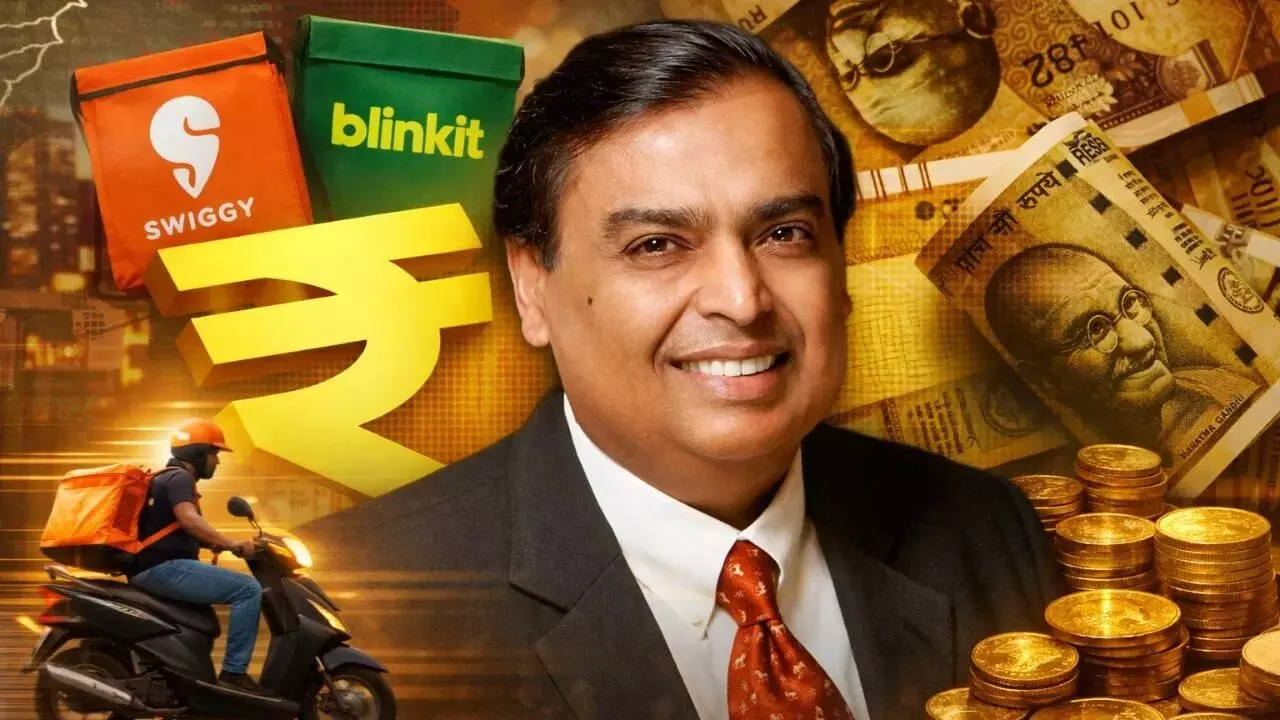 Reliance Retail : క్విక్ కామర్స్ లో అంబానీ విశ్వరూపం..స్విగ్గి, బ్లింకిట్ ఇక క్లోజ్? Reliance Retail : క్విక్ కామర్స్ లో అంబానీ విశ్వరూపం..స్విగ్గి, బ్లింకిట్ ఇక క్లోజ్?
