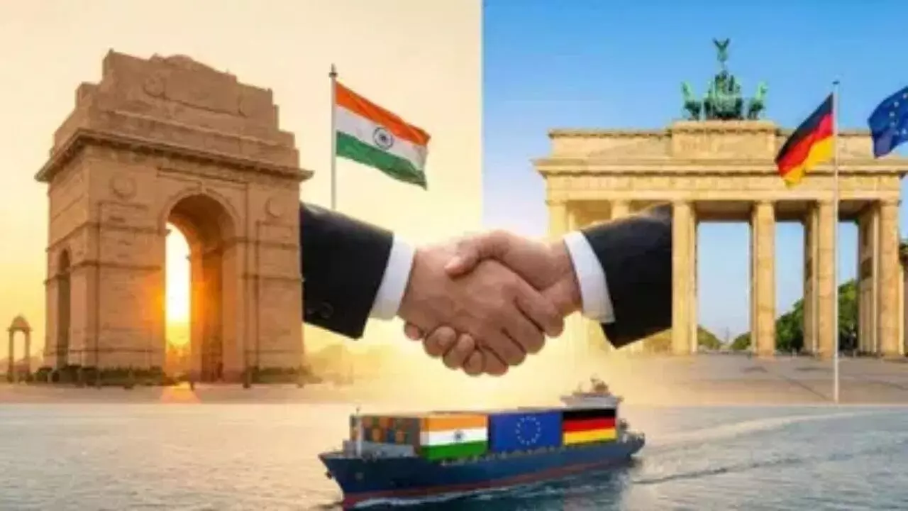 India-EU FTA Deal : భారత్-ఈయూ వాణిజ్య సమరం ముగిసింది..జనవరి 27న చారిత్రాత్మక ఒప్పందం ఖరారు India-EU FTA Deal : భారత్-ఈయూ వాణిజ్య సమరం ముగిసింది..జనవరి 27న చారిత్రాత్మక ఒప్పందం ఖరారు