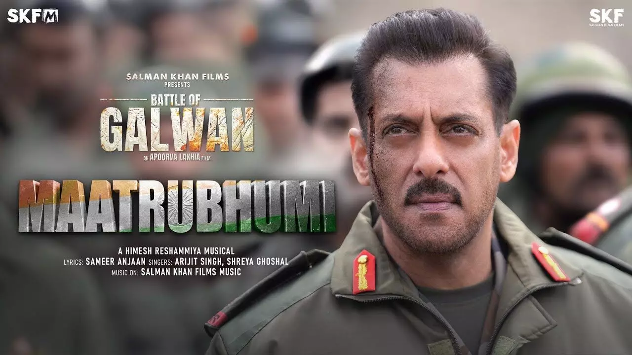 Battle of Galwan నుంచి తొలి పాట ‘మాతృభూమి’ విడుదల..! Battle of Galwan నుంచి తొలి పాట ‘మాతృభూమి’ విడుదల..!