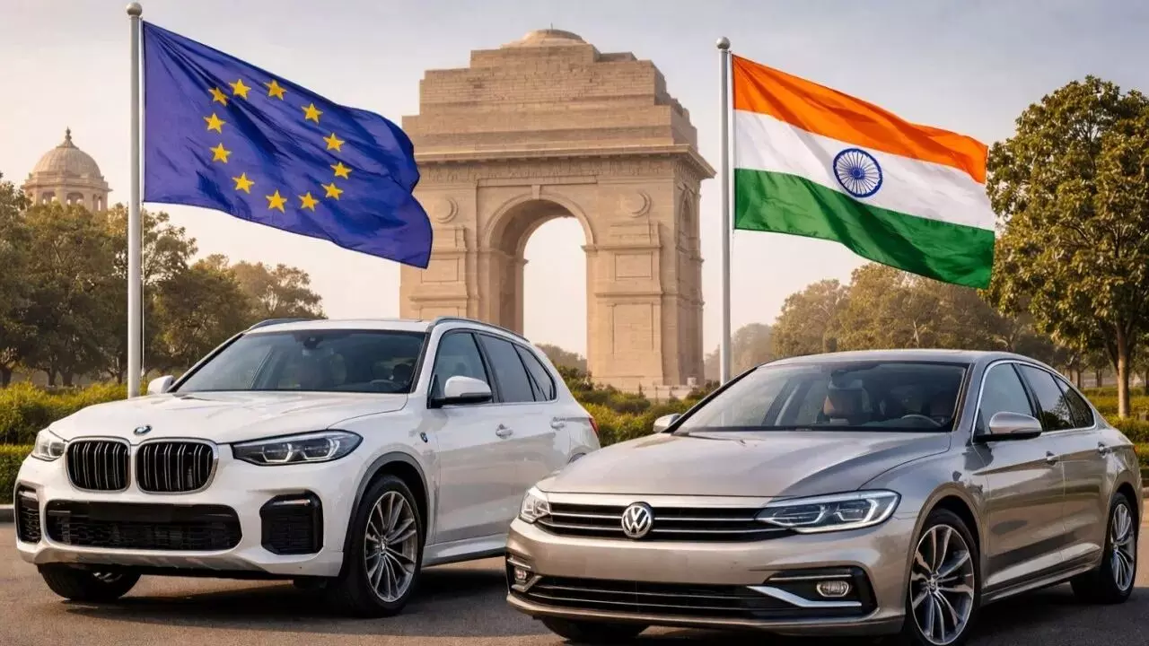 India-EU Trade Deal: ఇండియా-ఈయూ ట్రేడ్ డీల్..భారీగా తగ్గనున్న విదేశీ కార్ల ధరలు India-EU Trade Deal: ఇండియా-ఈయూ ట్రేడ్ డీల్..భారీగా తగ్గనున్న విదేశీ కార్ల ధరలు