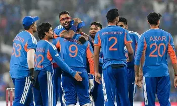 India, New Zealand T20 series: మూడో టీ20లో న్యూజిలాండ్ పై భారత్ రికార్డ్ విక్టరీ..సిరీస్ సొంతం India, New Zealand T20 series: మూడో టీ20లో న్యూజిలాండ్ పై భారత్ రికార్డ్ విక్టరీ..సిరీస్ సొంతం