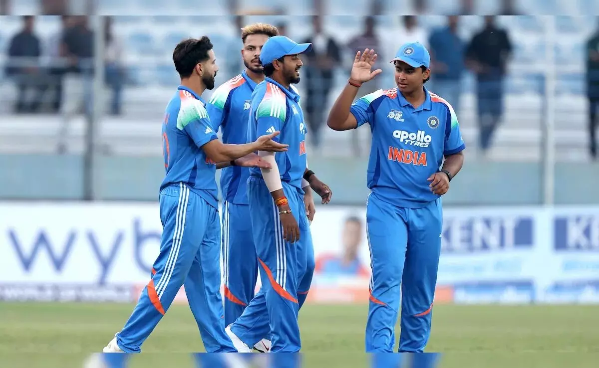 Under-19 World Cup 2026: జింబాబ్వేపై 204 పరుగుల తేడాతో ఇండియా గ్రాండ్ విక్టరీ Under-19 World Cup 2026: జింబాబ్వేపై 204 పరుగుల తేడాతో ఇండియా గ్రాండ్ విక్టరీ