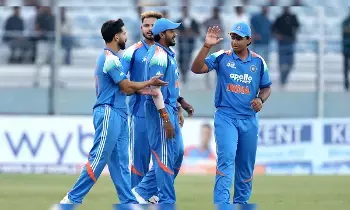 Under-19 World Cup 2026: జింబాబ్వేపై 204 పరుగుల తేడాతో ఇండియా గ్రాండ్ విక్టరీ Under-19 World Cup 2026: జింబాబ్వేపై 204 పరుగుల తేడాతో ఇండియా గ్రాండ్ విక్టరీ