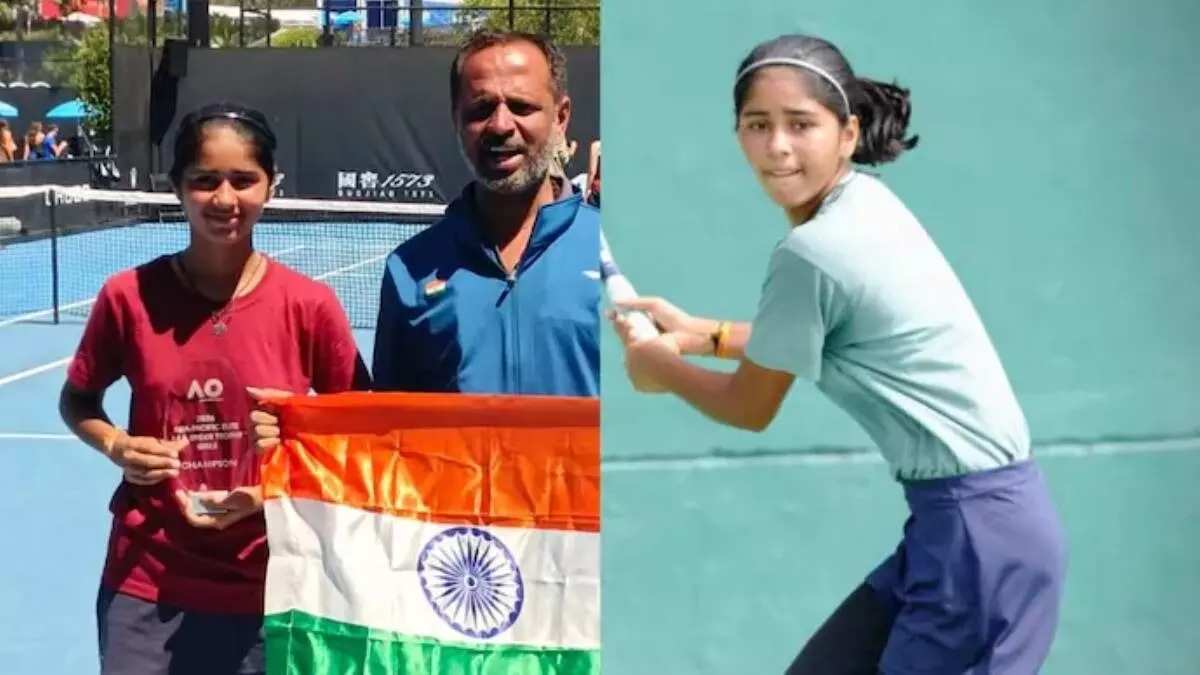 Australian Open Asia-Pacific Elite 14 & Under Trophy: ఆస్ట్రేలియన్ ఓపెన్ U14 టైటిల్తో జెన్సీ కనబార్ సరికొత్త చరిత్ర Australian Open Asia-Pacific Elite 14 & Under Trophy: ఆస్ట్రేలియన్ ఓపెన్ U14 టైటిల్తో జెన్సీ కనబార్ సరికొత్త చరిత్ర
