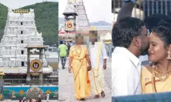 Photo Shoot in Front of Srivari Temple: శ్రీవారి ఆలయం ముందు చేసిన ఫోటో షూట్.. క్షమాపణలు చెప్పిన దంపతులు Photo Shoot in Front of Srivari Temple: శ్రీవారి ఆలయం ముందు చేసిన ఫోటో షూట్.. క్షమాపణలు చెప్పిన దంపతులు