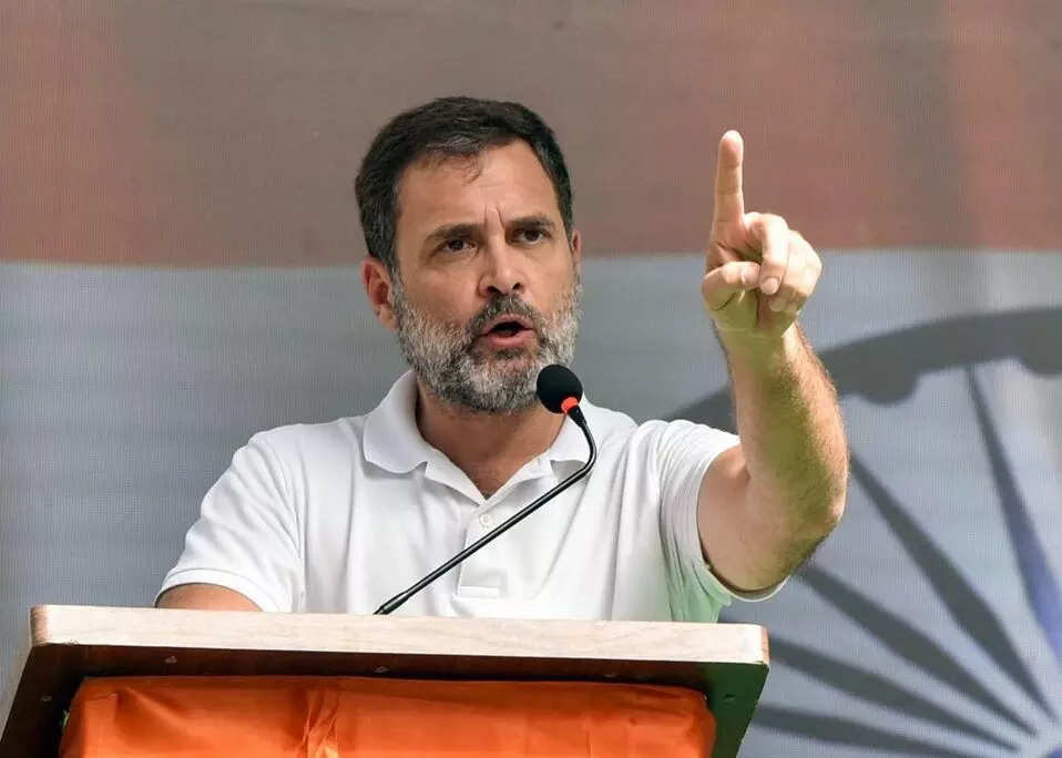 Rahul Gandhi Criticises: భారత్-అమెరికా వాణిజ్య ఒప్పందం: అమెరికా ఒత్తిడికి మోదీ లొంగిపోయారా? రైతుల భవిష్యత్తును అమ్మకానికి పెట్టారా? - రాహుల్ గాంధీ తీవ్ర విమర్శలు Rahul Gandhi Criticises: భారత్-అమెరికా వాణిజ్య ఒప్పందం: అమెరికా ఒత్తిడికి మోదీ లొంగిపోయారా? రైతుల భవిష్యత్తును అమ్మకానికి పెట్టారా? - రాహుల్ గాంధీ తీవ్ర విమర్శలు