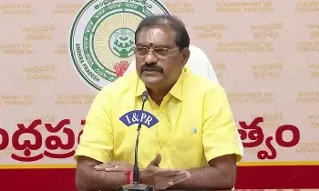 Minister Nimmala Ramanaidu: రంగా హత్యపై అనుచిత వ్యాఖ్యలు చేసిన గౌతమ్రెడ్డికి పదవి ఇచ్చి సత్కరించింది జగనే: మంత్రి నిమ్మల రామానాయుడు Minister Nimmala Ramanaidu: రంగా హత్యపై అనుచిత వ్యాఖ్యలు చేసిన గౌతమ్రెడ్డికి పదవి ఇచ్చి సత్కరించింది జగనే: మంత్రి నిమ్మల రామానాయుడు