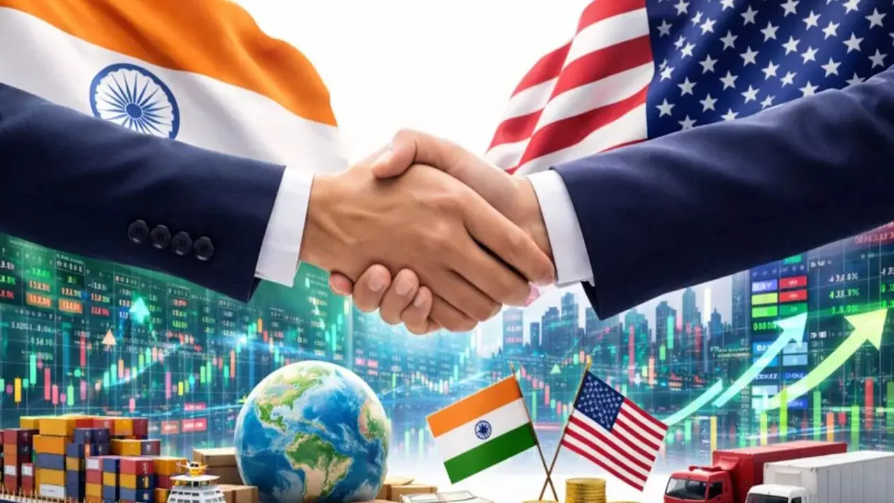 GDP : భారత ఆర్థిక వ్యవస్థకు బూస్టర్ డోస్..అమెరికా డీల్తో దూసుకుపోనున్న జీడీపీ..గోల్డ్మ్యాన్ సాక్స్ జోస్యం GDP : భారత ఆర్థిక వ్యవస్థకు బూస్టర్ డోస్..అమెరికా డీల్తో దూసుకుపోనున్న జీడీపీ..గోల్డ్మ్యాన్ సాక్స్ జోస్యం