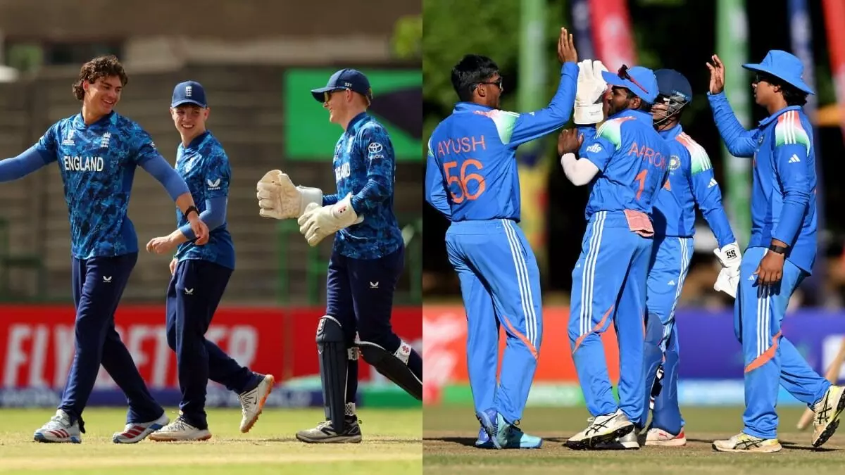 Under-19 World Cup 2026: అండర్ 19 వరల్డ్ కప్ : ఇండియా ,ఇంగ్లాండ్ ఫైనల్ పోరు Under-19 World Cup 2026: అండర్ 19 వరల్డ్ కప్ : ఇండియా ,ఇంగ్లాండ్ ఫైనల్ పోరు
