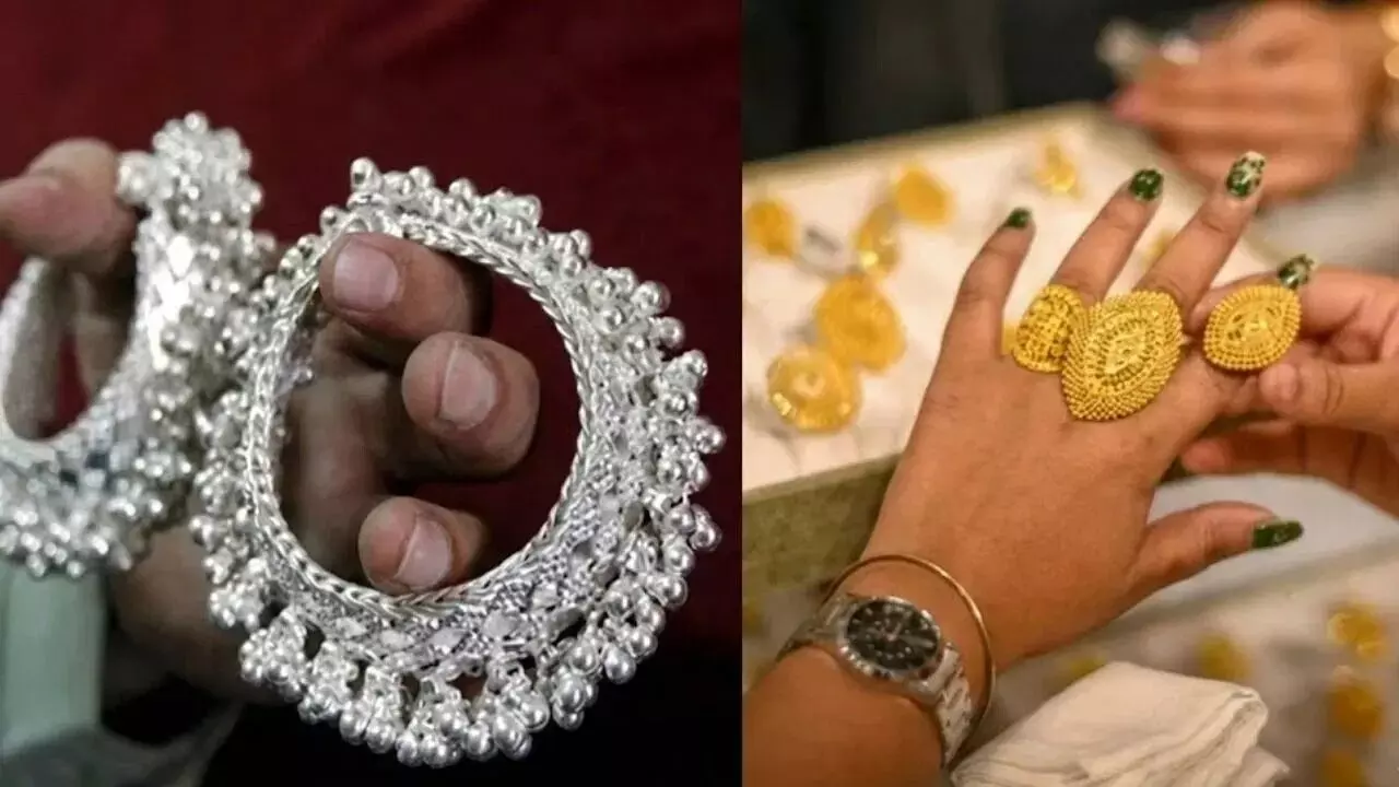 Gold Price : వెండి మెరుపులు మాయం..పాతాళానికి పసిడి ధరలు..కొనుగోలుదారులకు కాసుల పంట Gold Price : వెండి మెరుపులు మాయం..పాతాళానికి పసిడి ధరలు..కొనుగోలుదారులకు కాసుల పంట