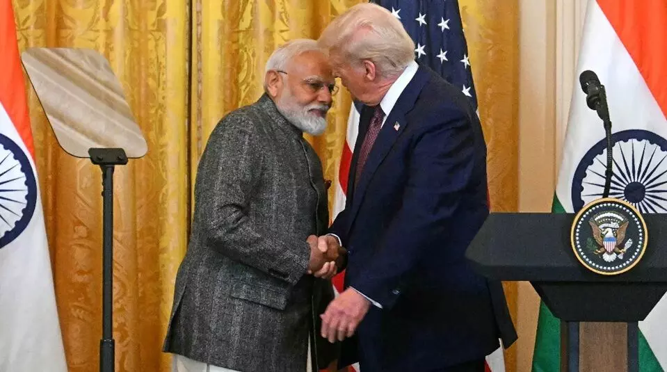 India–US Interim Trade Deal Finalised: భారత్-అమెరికా మధ్య తాత్కాలిక వాణిజ్య ఒప్పందం ఖరారు: ట్రంప్కు మోదీ కృతజ్ఞతలు India–US Interim Trade Deal Finalised: భారత్-అమెరికా మధ్య తాత్కాలిక వాణిజ్య ఒప్పందం ఖరారు: ట్రంప్కు మోదీ కృతజ్ఞతలు