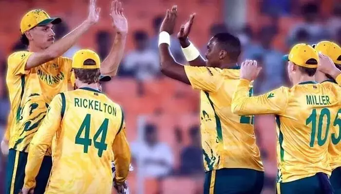T20 World Cup 2026: టీ20 వరల్డ్ కప్ చరిత్రలో తొలిసారి..రెండో సూపర్ ఓవర్లో సౌతాఫ్రికా విక్టరీ T20 World Cup 2026: టీ20 వరల్డ్ కప్ చరిత్రలో తొలిసారి..రెండో సూపర్ ఓవర్లో సౌతాఫ్రికా విక్టరీ