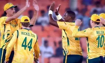 T20 World Cup 2026: టీ20 వరల్డ్ కప్ చరిత్రలో తొలిసారి..రెండో సూపర్ ఓవర్లో సౌతాఫ్రికా విక్టరీ T20 World Cup 2026: టీ20 వరల్డ్ కప్ చరిత్రలో తొలిసారి..రెండో సూపర్ ఓవర్లో సౌతాఫ్రికా విక్టరీ