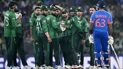 T20 World Cup 2026: ఇషాన్ మెరుపులు.. బుమ్రా పరుగుల కట్టడి: పాక్పై 61 పరుగుల రికార్డు విజయం. T20 World Cup 2026: ఇషాన్ మెరుపులు.. బుమ్రా పరుగుల కట్టడి: పాక్పై 61 పరుగుల రికార్డు విజయం.