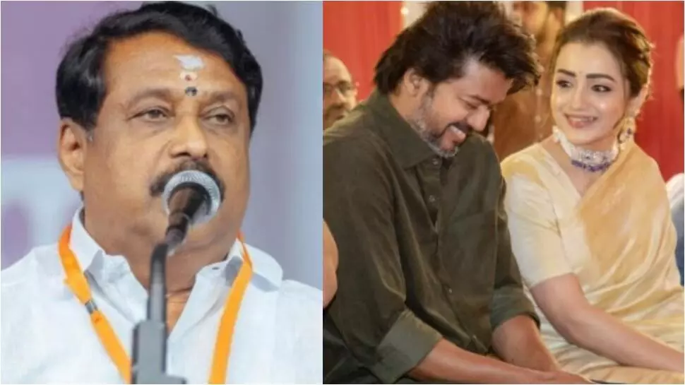 Actress Trisha: నటి త్రిషకు సారీ చెప్పిన తమిళనాడు బీజేపీ చీఫ్ Actress Trisha: నటి త్రిషకు సారీ చెప్పిన తమిళనాడు బీజేపీ చీఫ్