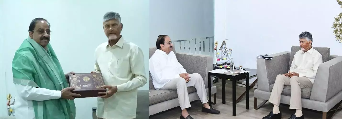Tummala Urges N. Chandrababu Naidu: ఐదు ఆంధ్రప్రదేశ్ గ్రామాలను తెలంగాణలో కలపాలని చంద్రబాబును కోరిన తుమ్మల Tummala Urges N. Chandrababu Naidu: ఐదు ఆంధ్రప్రదేశ్ గ్రామాలను తెలంగాణలో కలపాలని చంద్రబాబును కోరిన తుమ్మల