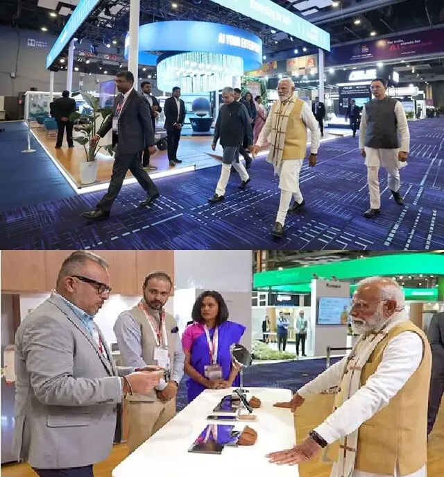 Prime Minister Narendra Modi: ఏఐని సమర్థవంతంగా వినియోగించేందుకు భారత్ కట్టుబడి ఉంది - ప్రధానమంత్రి నరేంద్ర మోడీ Prime Minister Narendra Modi: ఏఐని సమర్థవంతంగా వినియోగించేందుకు భారత్ కట్టుబడి ఉంది - ప్రధానమంత్రి నరేంద్ర మోడీ