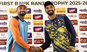 Ranji Trophy Final: రంజీ ఫైనల్ సమరం.. టాస్ గెలిచిన జమ్మూకశ్మీర్ Ranji Trophy Final: రంజీ ఫైనల్ సమరం.. టాస్ గెలిచిన జమ్మూకశ్మీర్