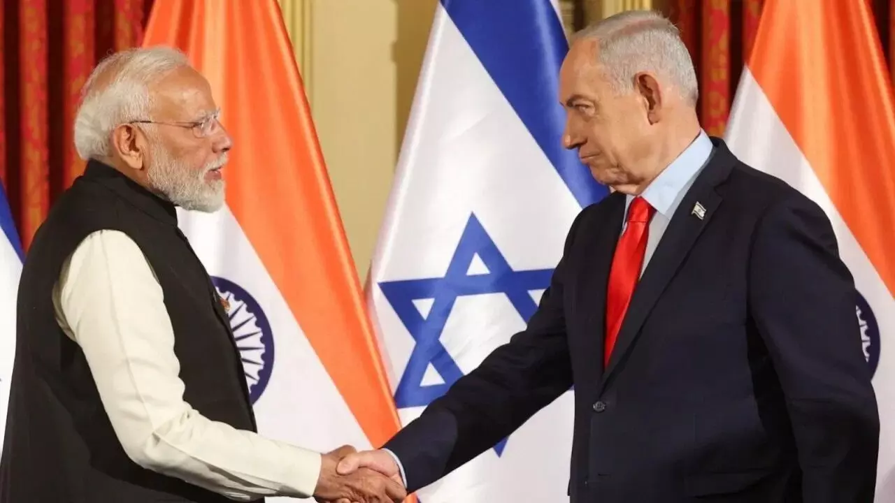 PM Modi Israel Visit : మోదీ ఇజ్రాయెల్ పర్యటన సక్సెస్..ఏకంగా 27 ఒప్పందాలతో భారత్కు బంపర్ ఆఫర్స్ PM Modi Israel Visit : మోదీ ఇజ్రాయెల్ పర్యటన సక్సెస్..ఏకంగా 27 ఒప్పందాలతో భారత్కు బంపర్ ఆఫర్స్