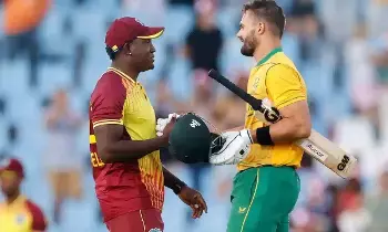 T20 World Cup 2026: వెస్టిండీస్ పై 9 వికెట్ల తేడాతో విజయం.. సెమీస్ కు సౌతాఫ్రికా T20 World Cup 2026: వెస్టిండీస్ పై 9 వికెట్ల తేడాతో విజయం.. సెమీస్ కు సౌతాఫ్రికా