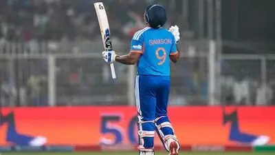 T20 World Cup 2026: సంజూ శాంసన్ వీరవిహారం: టీ20 ప్రపంచకప్ సెమీస్లోకి భారత్ దూకుడు! T20 World Cup 2026: సంజూ శాంసన్ వీరవిహారం: టీ20 ప్రపంచకప్ సెమీస్లోకి భారత్ దూకుడు!