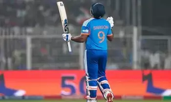 T20 World Cup 2026: సంజూ శాంసన్ వీరవిహారం: టీ20 ప్రపంచకప్ సెమీస్లోకి భారత్ దూకుడు! T20 World Cup 2026: సంజూ శాంసన్ వీరవిహారం: టీ20 ప్రపంచకప్ సెమీస్లోకి భారత్ దూకుడు!