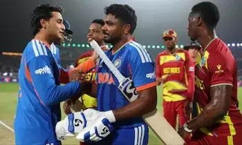 T20 World Cup 2026: టీ20 ప్రపంచకప్లో భారత్ సరికొత్త రికార్డు T20 World Cup 2026: టీ20 ప్రపంచకప్లో భారత్ సరికొత్త రికార్డు